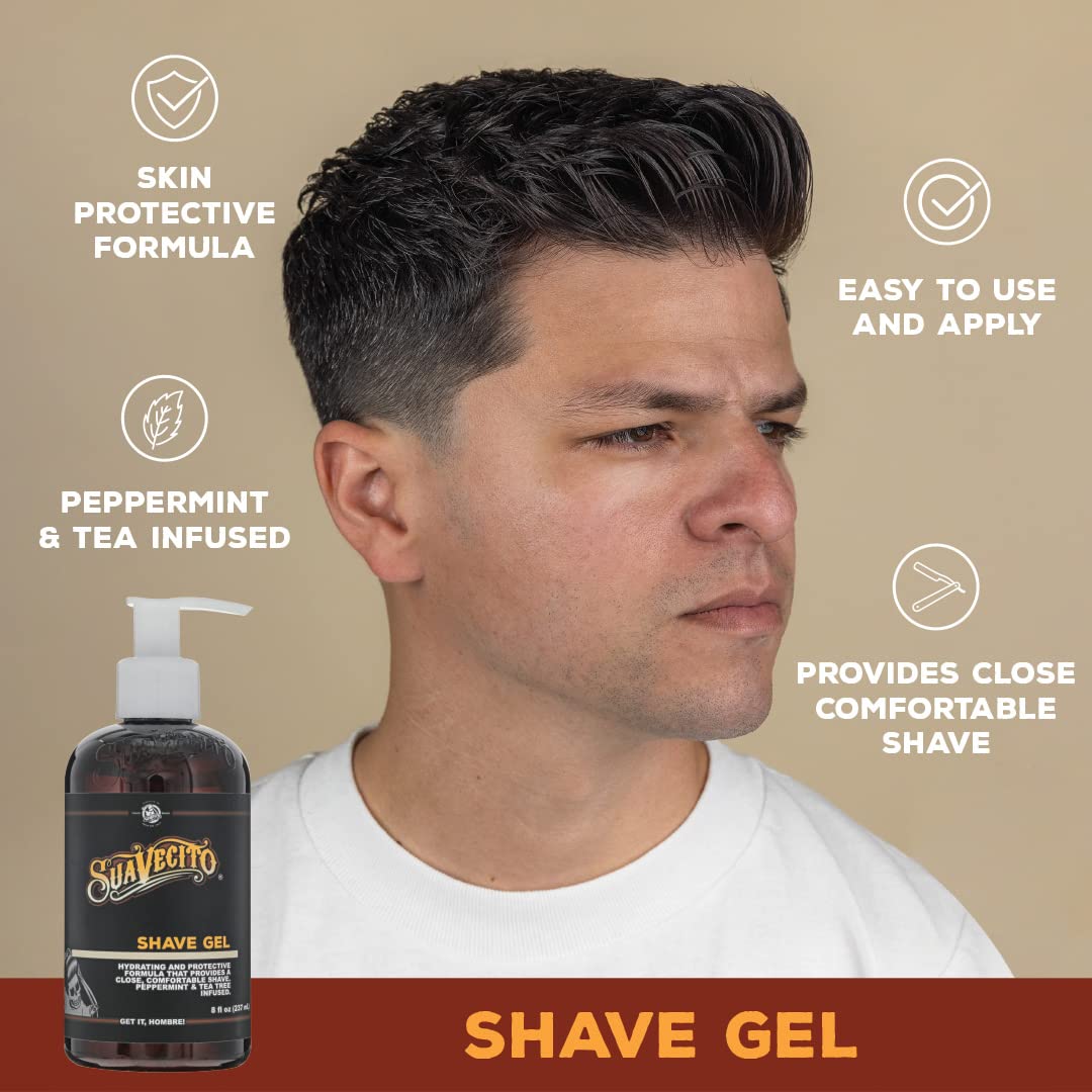 Suavecito Shave Gel (237ml/8oz) - Kade Hair
