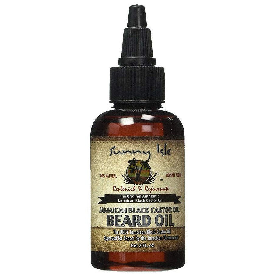 Sunny Isle Jamaican Black Castor Oil Beard Oil 2 oz - Kade Hair