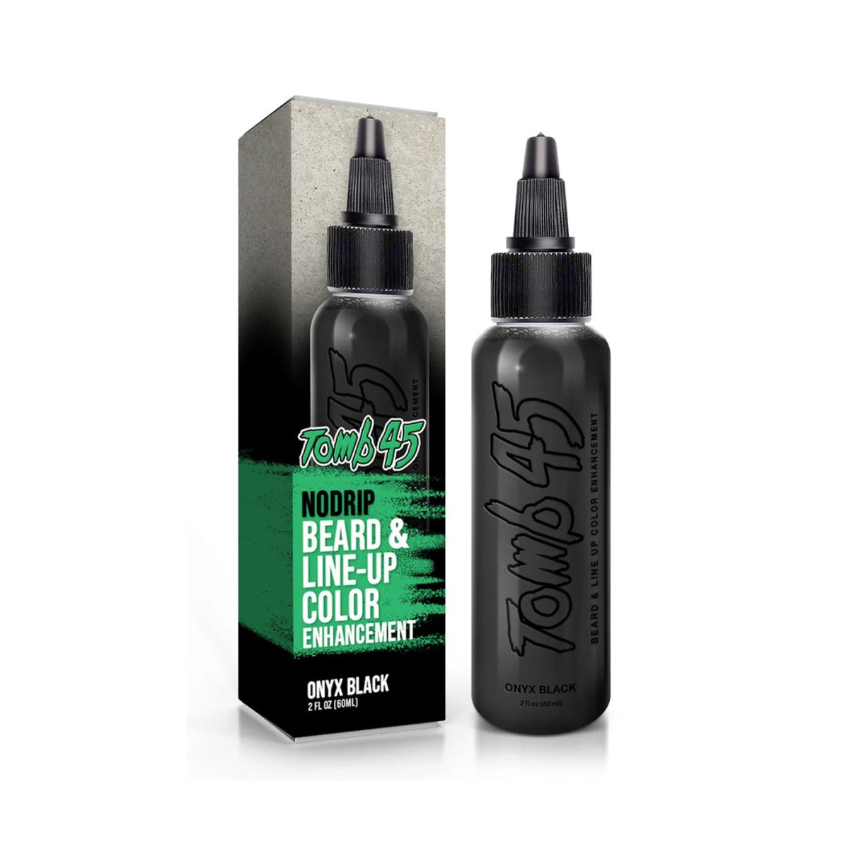 Tomb45 No Drop Enhancement Colour for Beard & Line Up - Onyx Black - Kade Hair