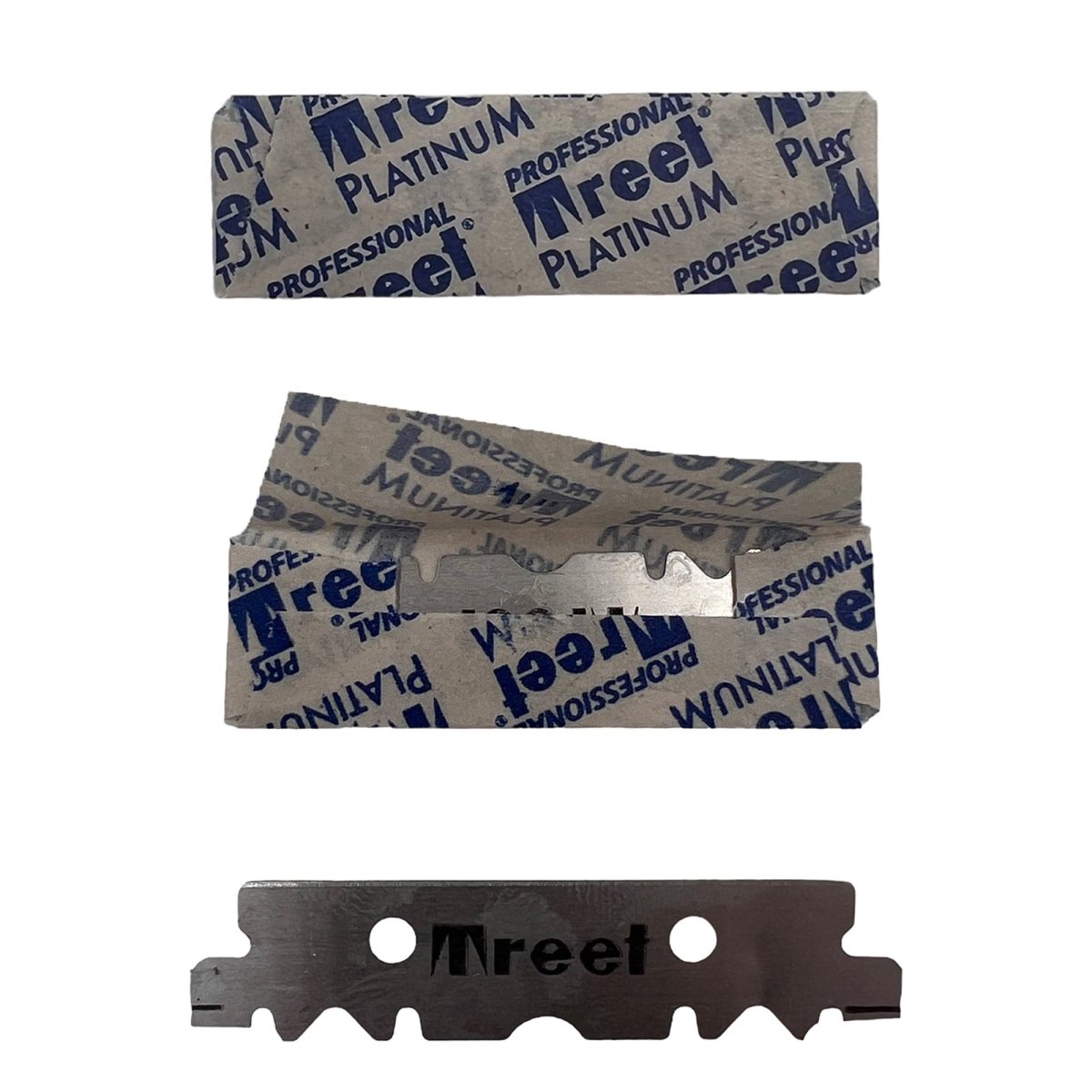 Treet - Platinum Single Edge Razor Blades (100pcs) - Kade Hair