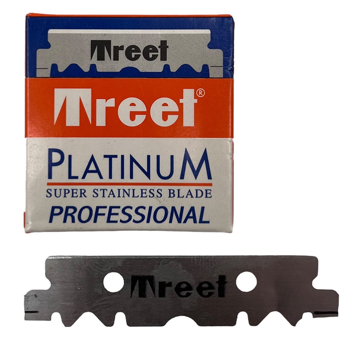 Treet - Platinum Single Edge Razor Blades (100pcs) - Kade Hair