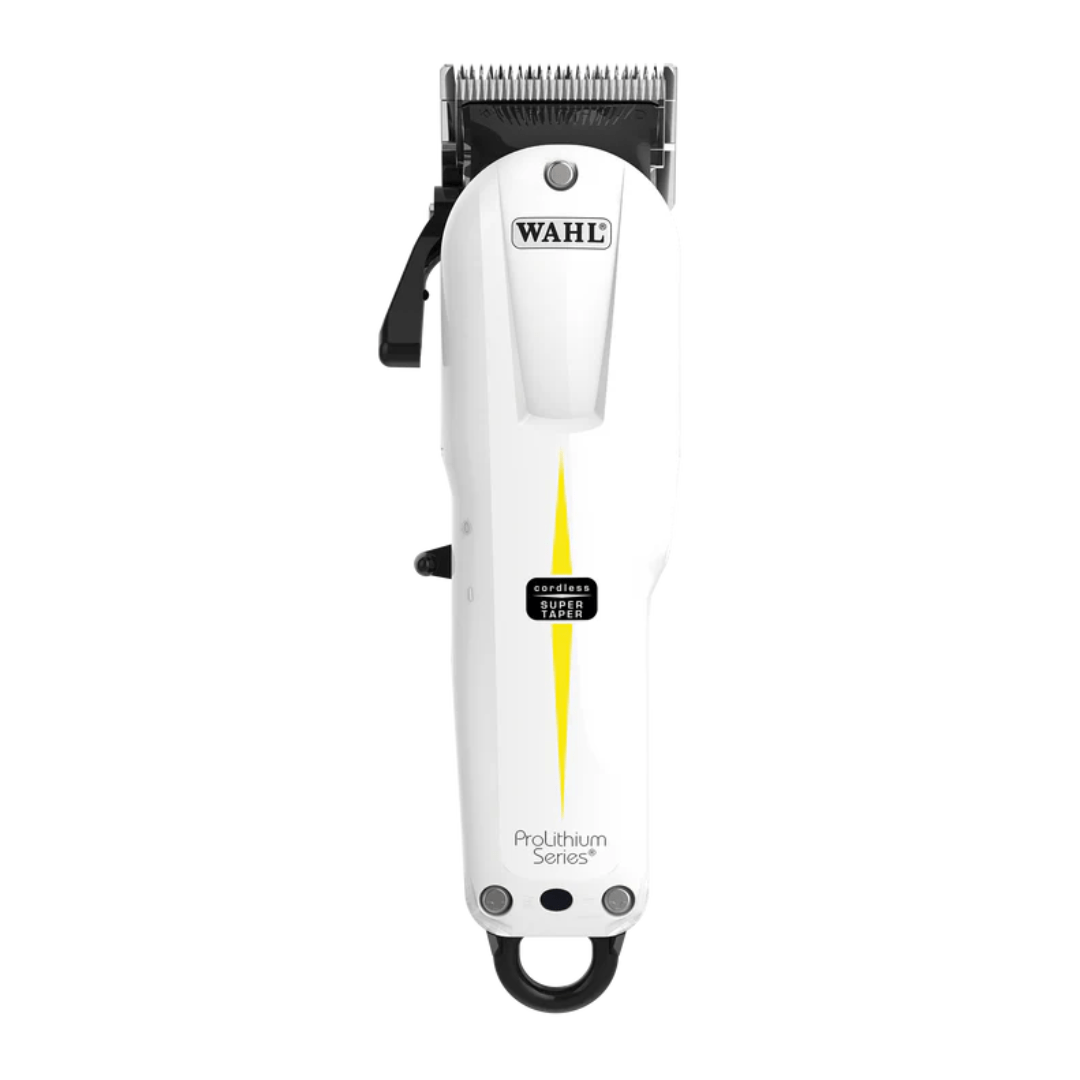 Wahl Super Taper Cordless Pro Lithium Clipper - White - Kade Hair