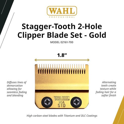 Wahl Titanium Gold Magic Clip Blade - Kade Hair